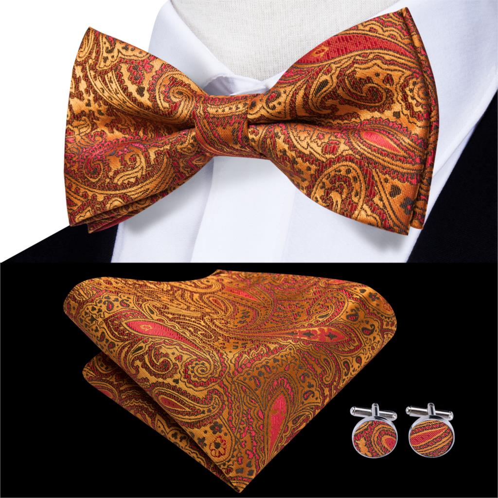 Silk Men's Bowtie Set