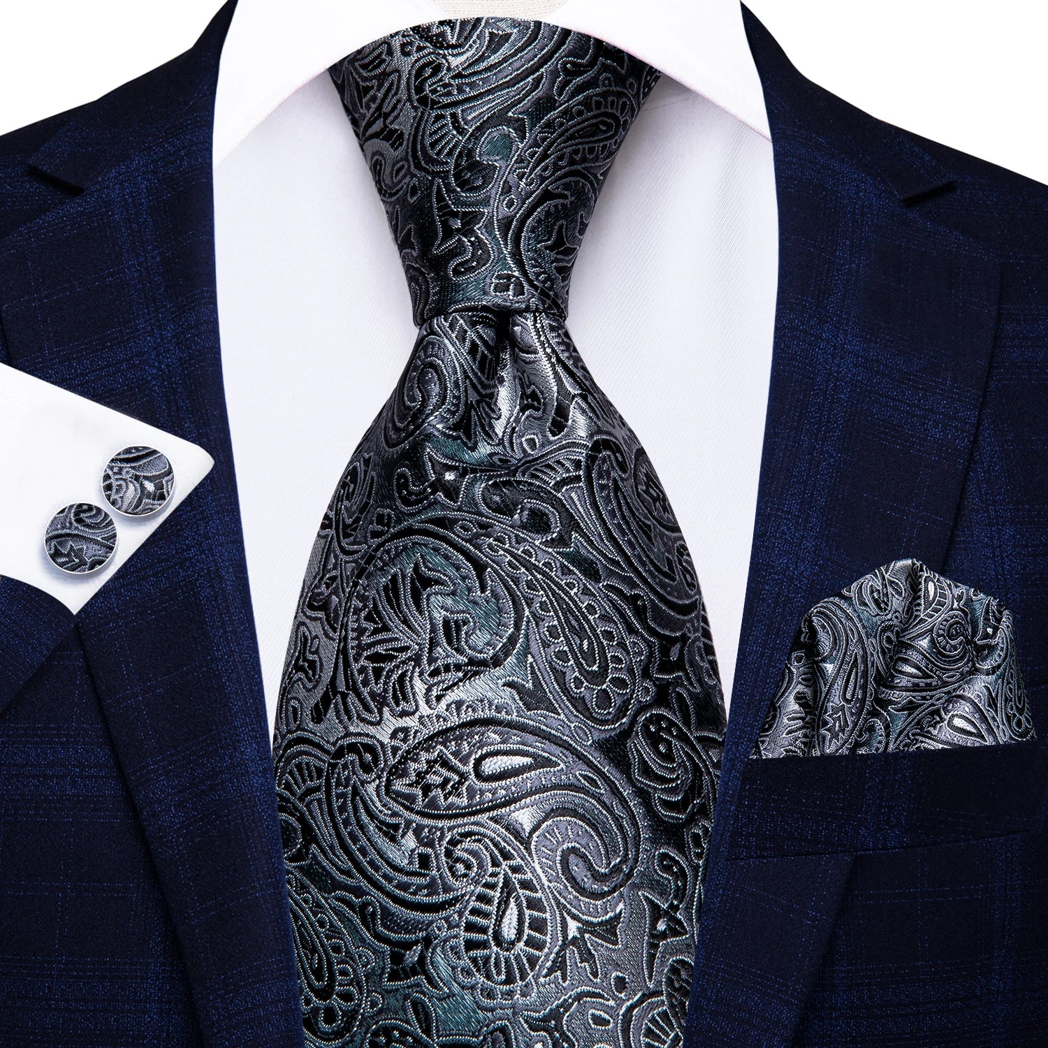 Fashion Paisley Wedding Ties