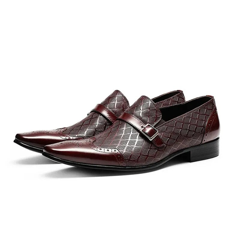 Social Suit Buckle Loafers