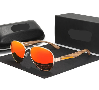 Handmade Wood Sunglasses