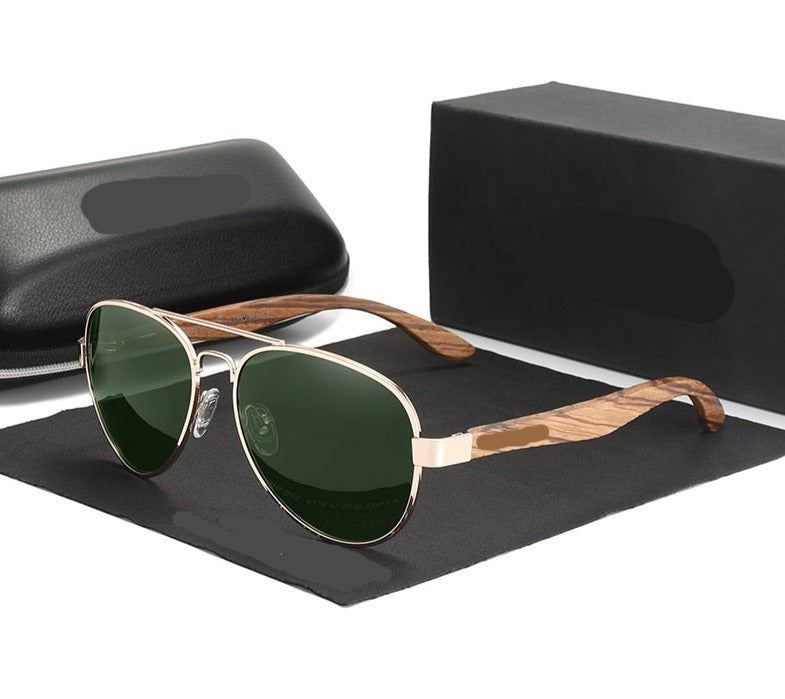 Handmade Wood Sunglasses