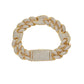 Men's Bling Zircon Bracelet