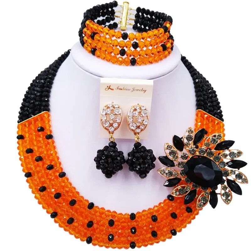 Romantic Nigeria Jewelry Set