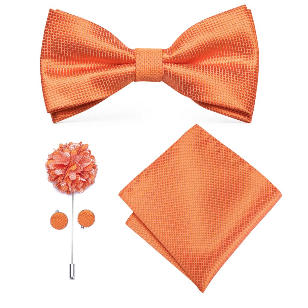 Butterfly Silk Tie Bow Tie Set