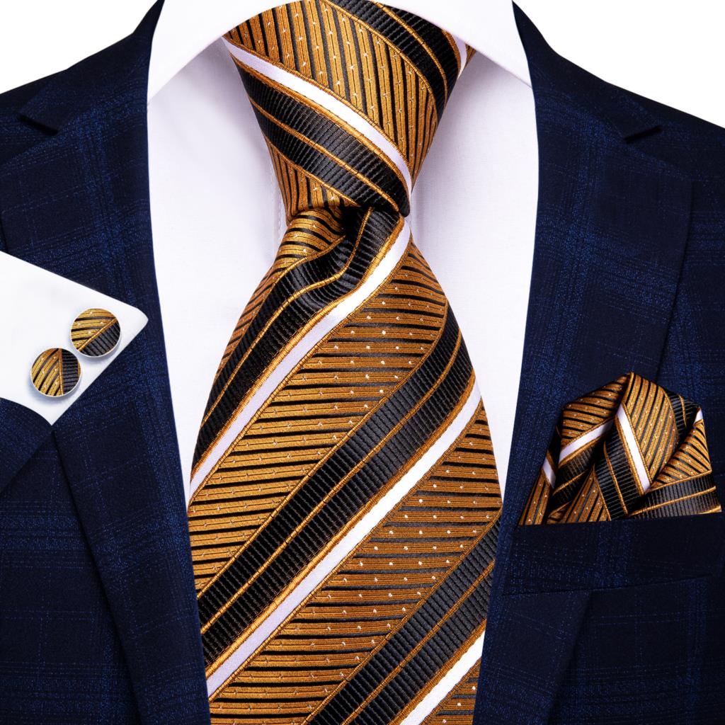 Regal Striped Silk Tie