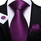 Light Purple Silk Tie Set