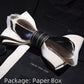 Handmade Feather Bow Tie