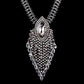 Full Rhinestones Long Chain Pendant Necklace