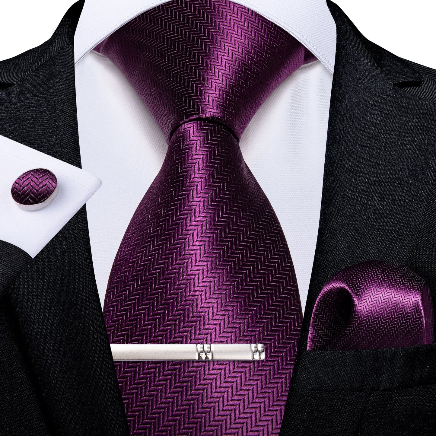 Formal Solid Business Tie