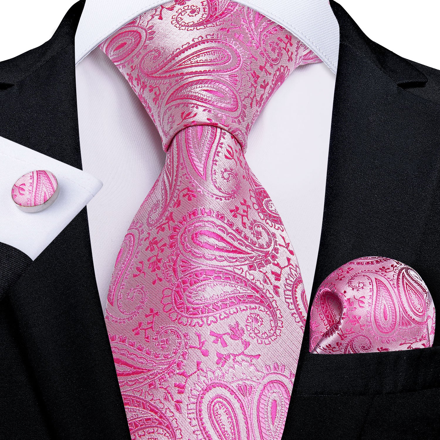 Men Pink Ties