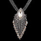 Full Rhinestones Long Chain Pendant Necklace