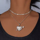 Cupid Arrow Clavicle Chain Necklace