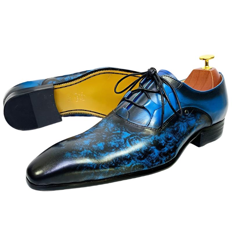 Ocean Blue Dress Shoes