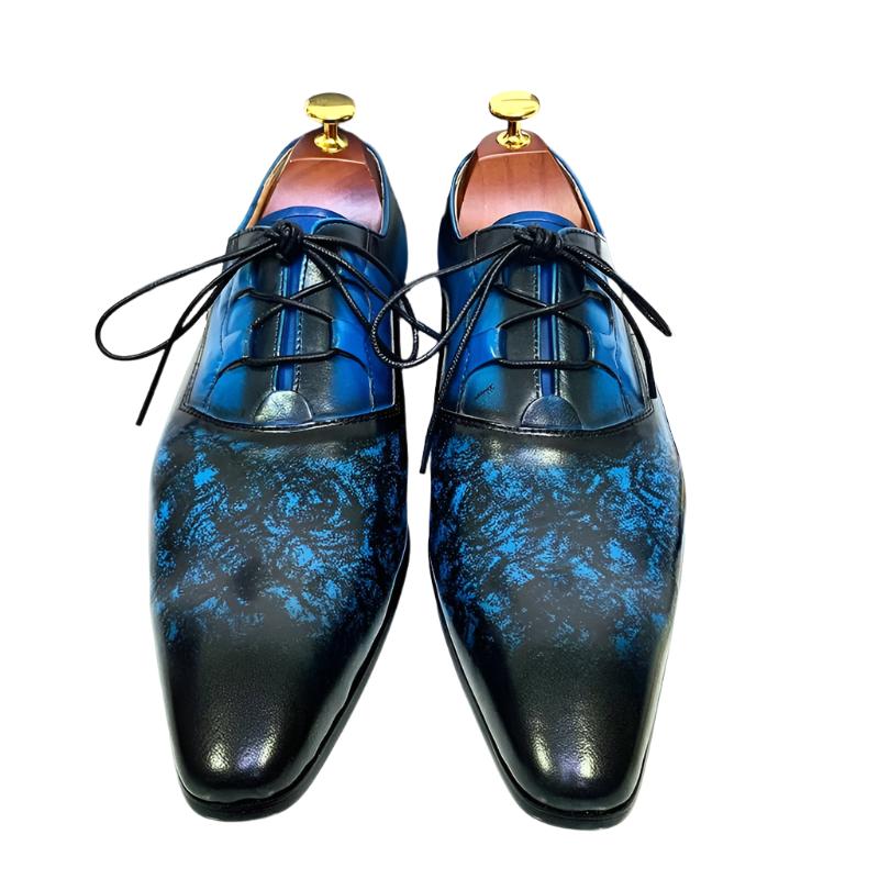 Ocean Blue Dress Shoes