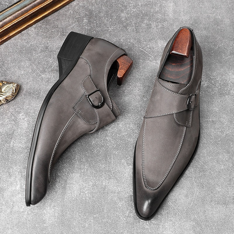 Italian Monk Strap Loafers