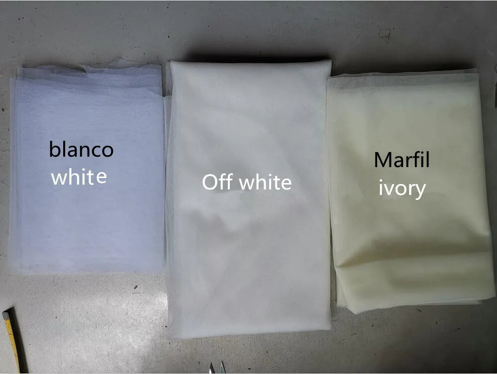 Long Wedding Bridal Veils Lace Appliques Edge Tulle colors