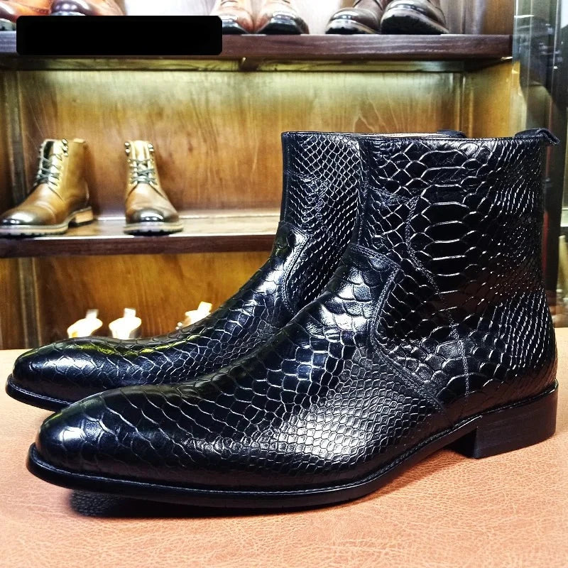 Luxury Men's Ankle Boots