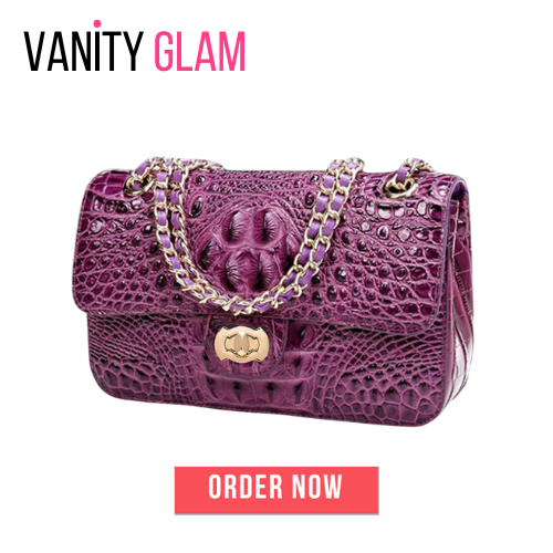 Luxury Snake Skin Crossbody Handbag