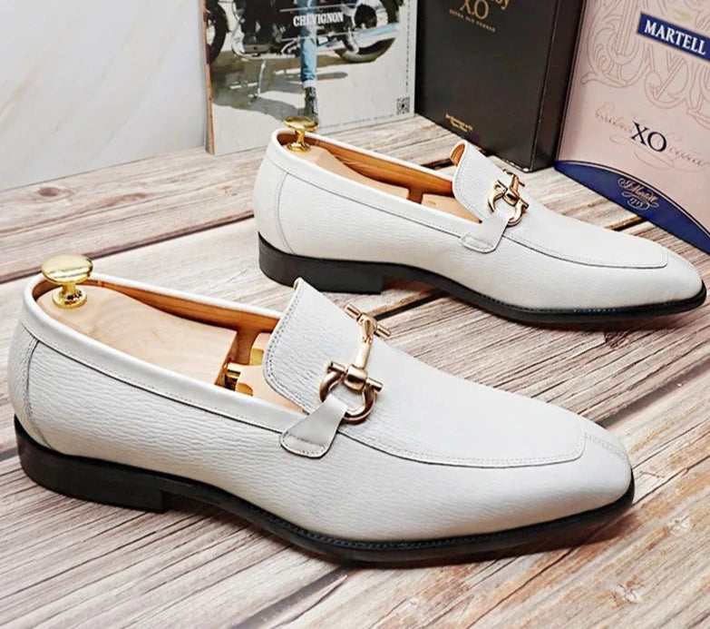 Men's Leather Horsebit Loafers