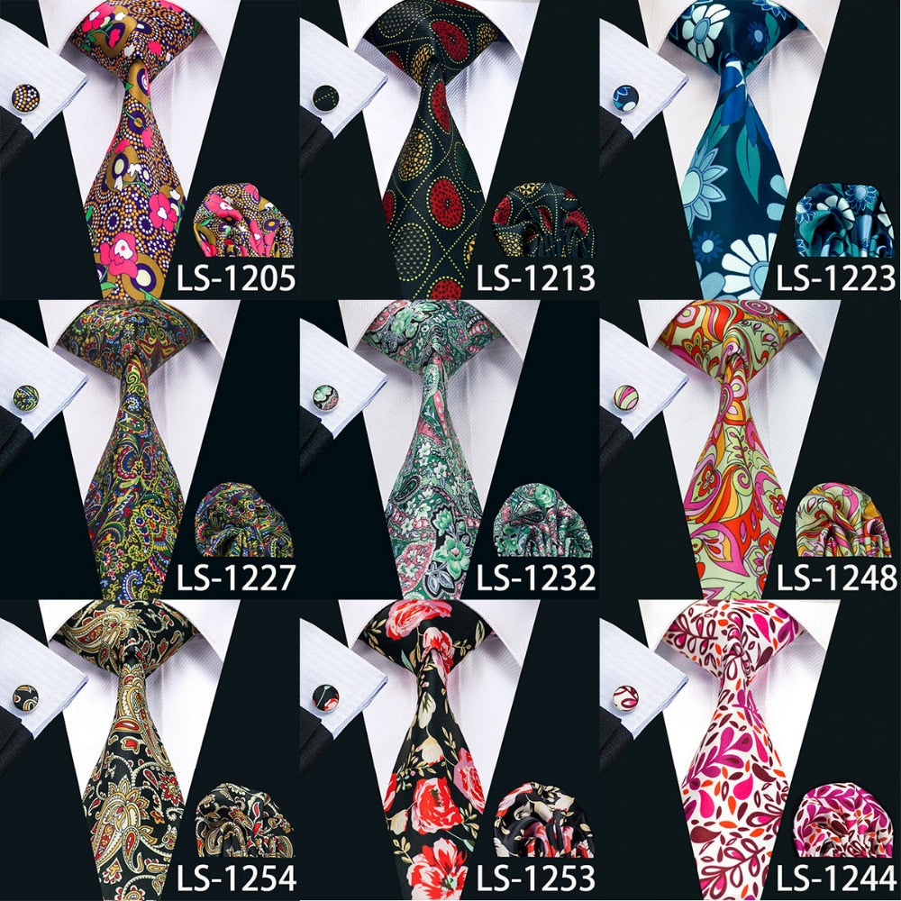 Men's Paisley Printed Necktie