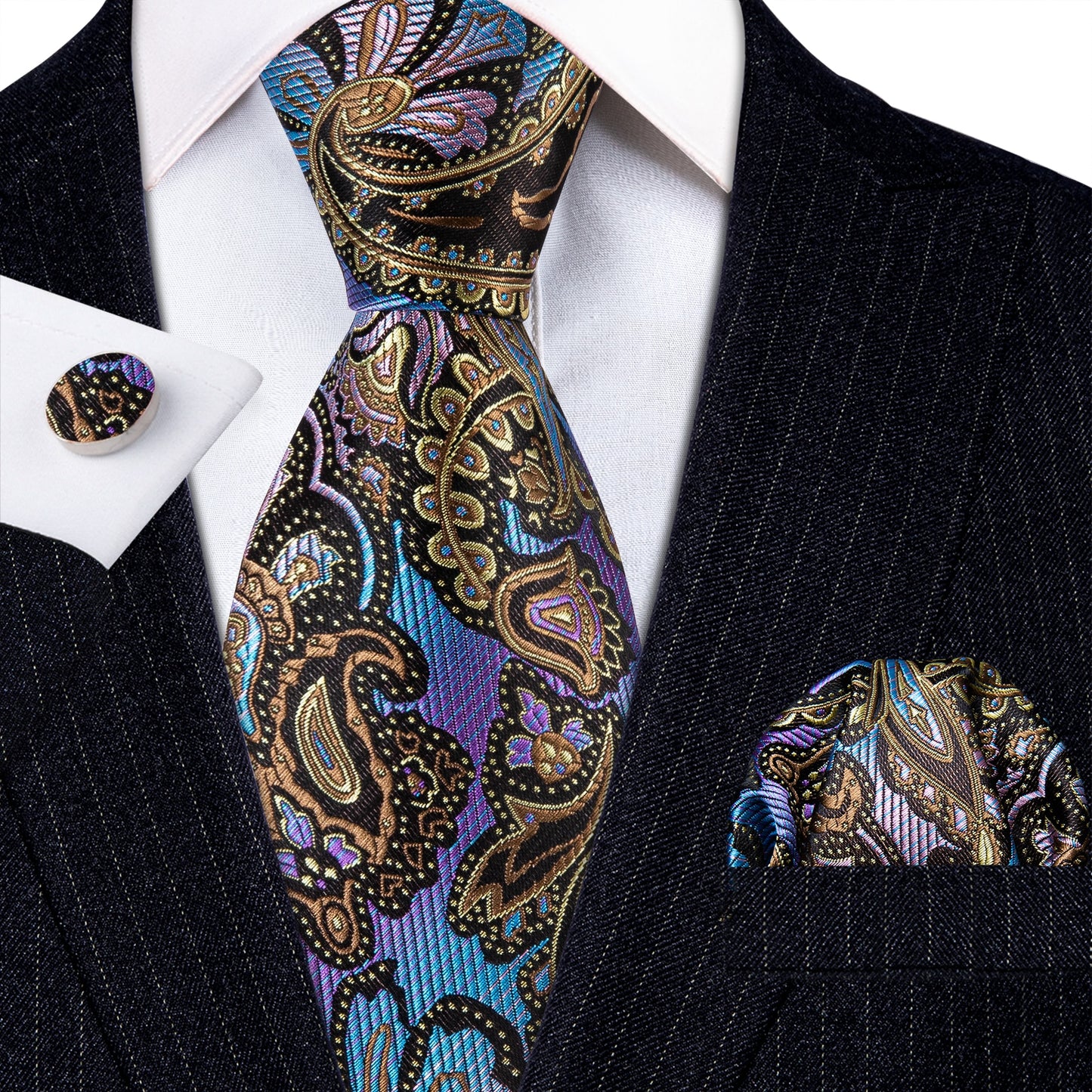 Men's Paisley Printed Necktie