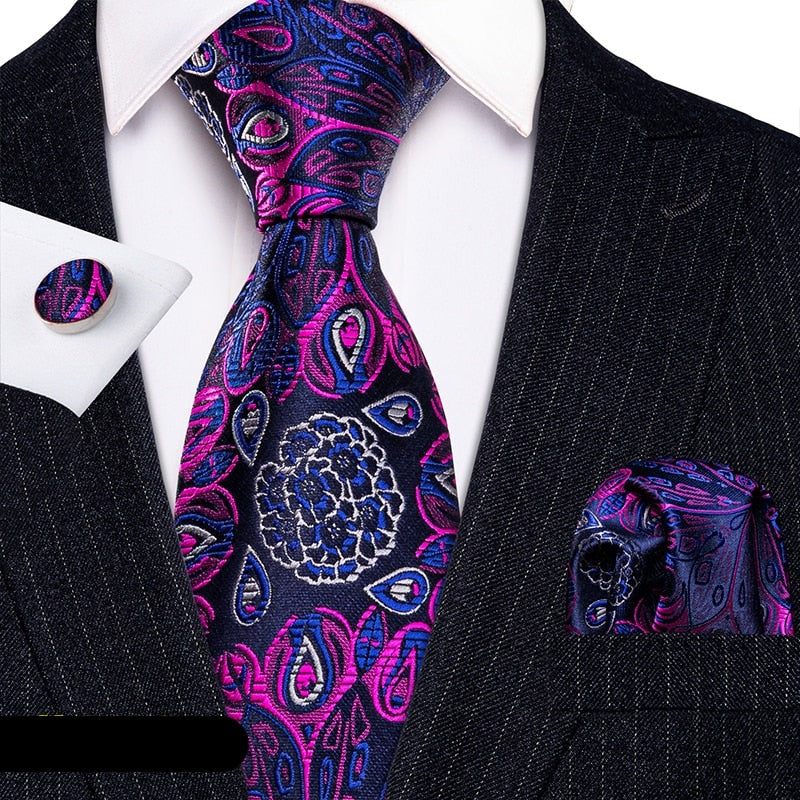 Men's Paisley Printed Necktie