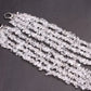 White Multi Strands Assorted Chips Beaded Jewelry