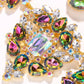Party Accessories Rhinestone Necklace Earrings Set