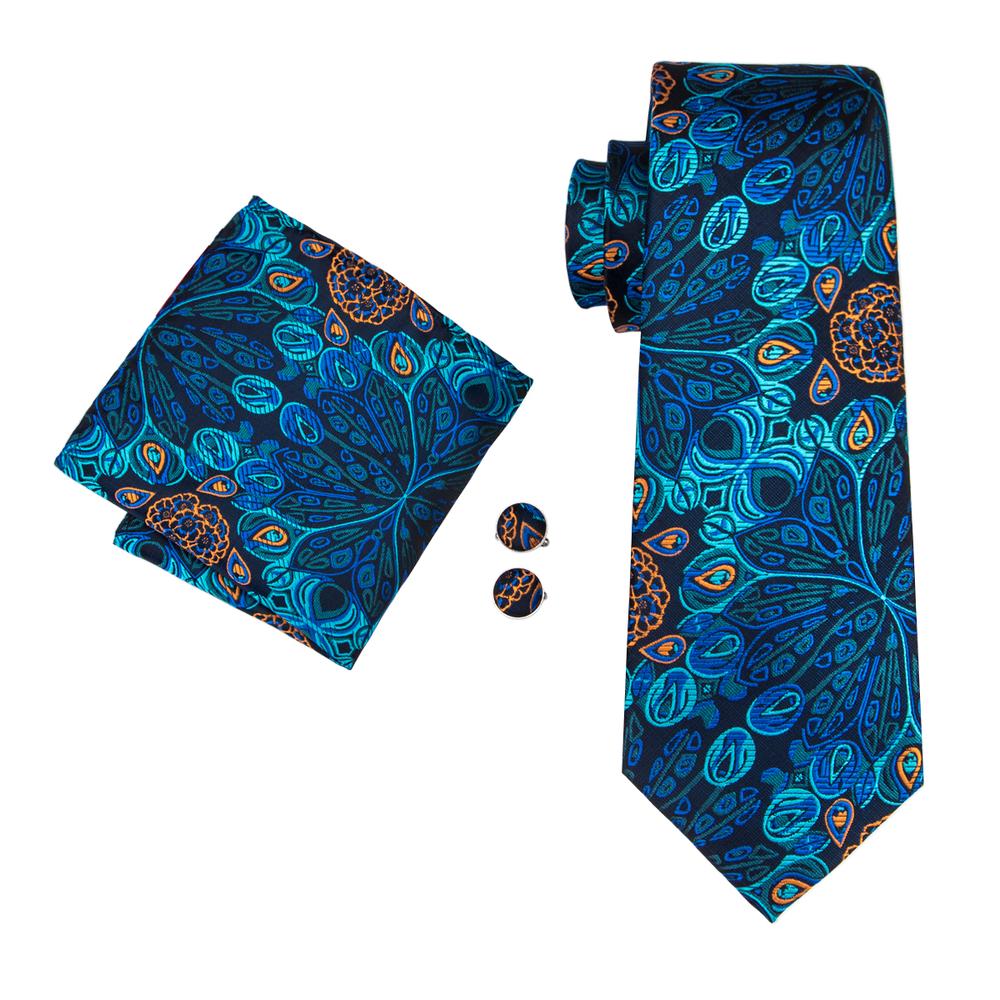 Peacock Novelty Tie Set