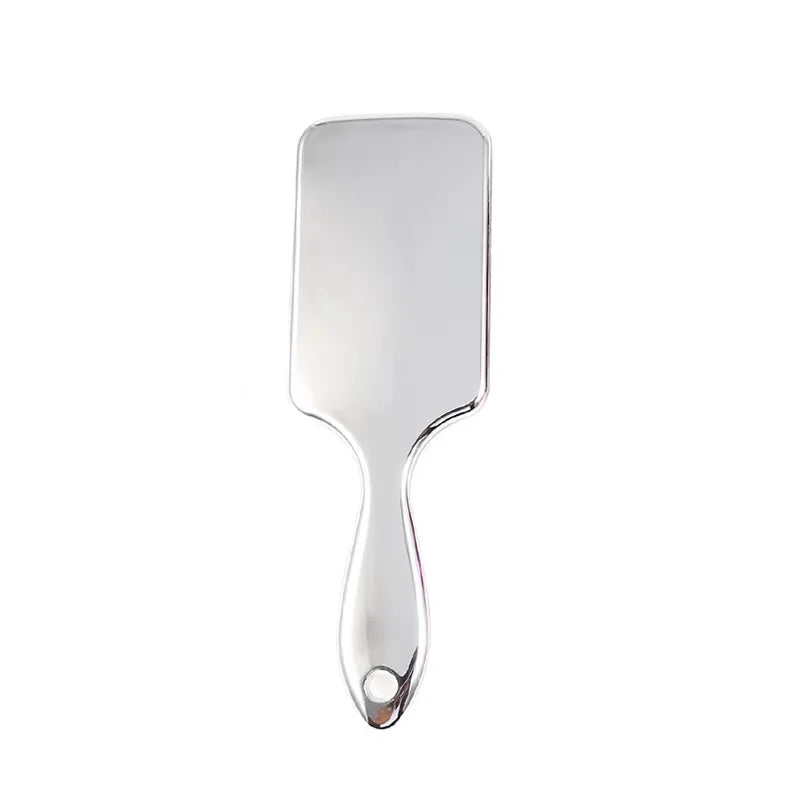 Personalized Rose Gold Hair Brush for Bride – Custom Bridal Hair Brush Silver