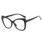 black clear glasses