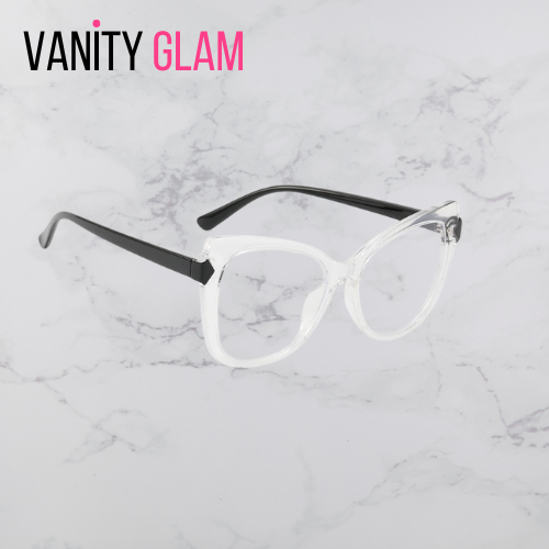 white back sunglasses vanity glam logo