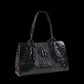 Red Crocodile Genuine Leather Handbags black