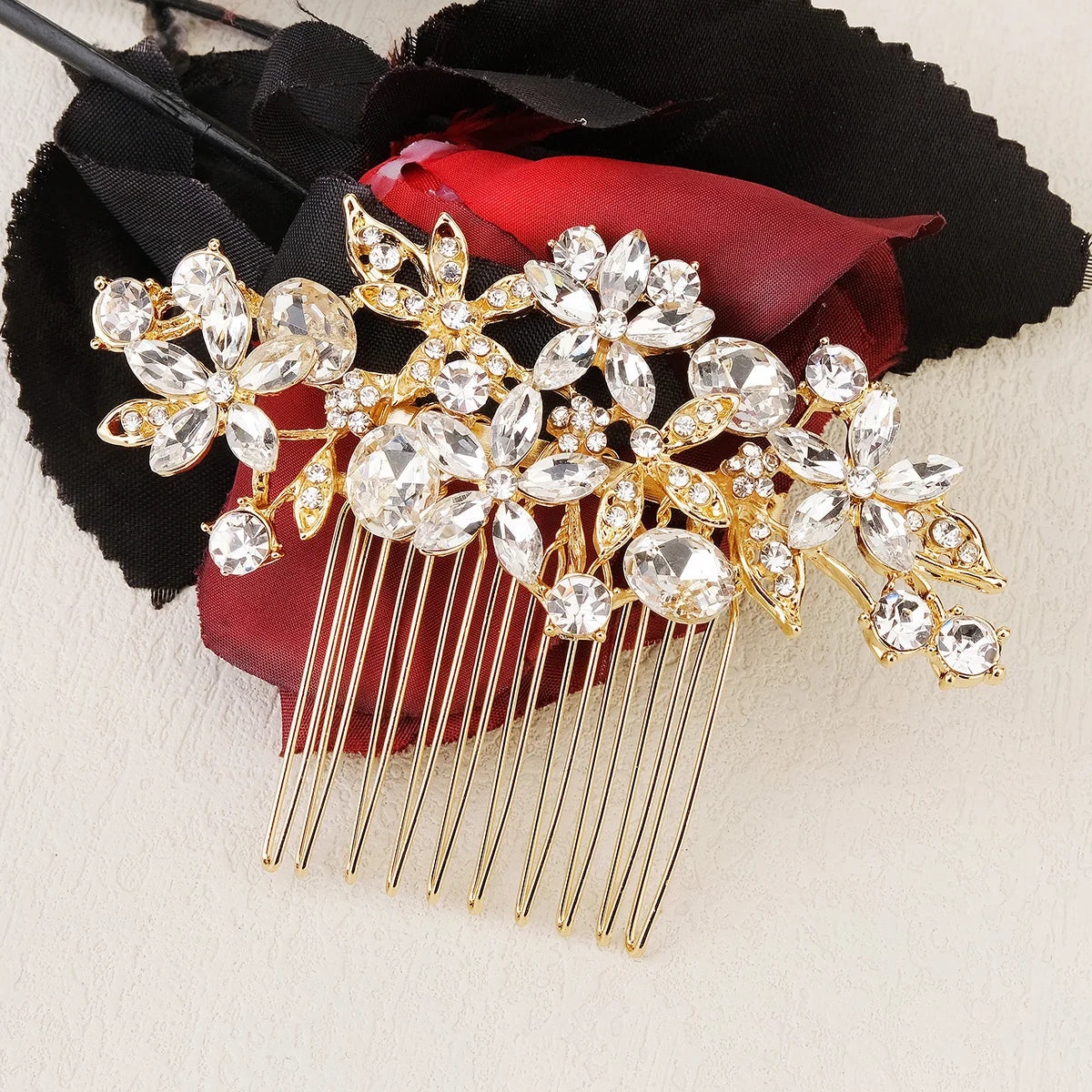 Rhinestone Hair Crystal Bridal Headpiece