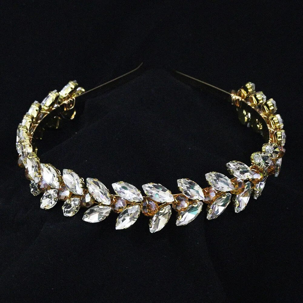 Crystal Rhinestones Wedding Tiara