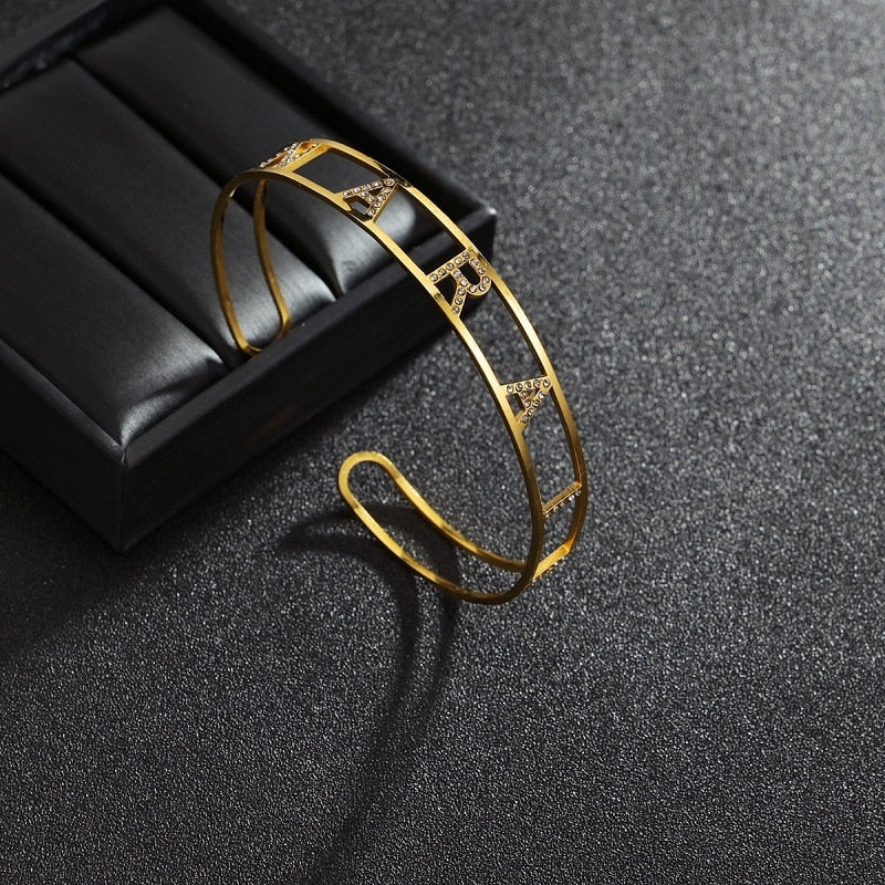 Customized Letter Name Bracelet