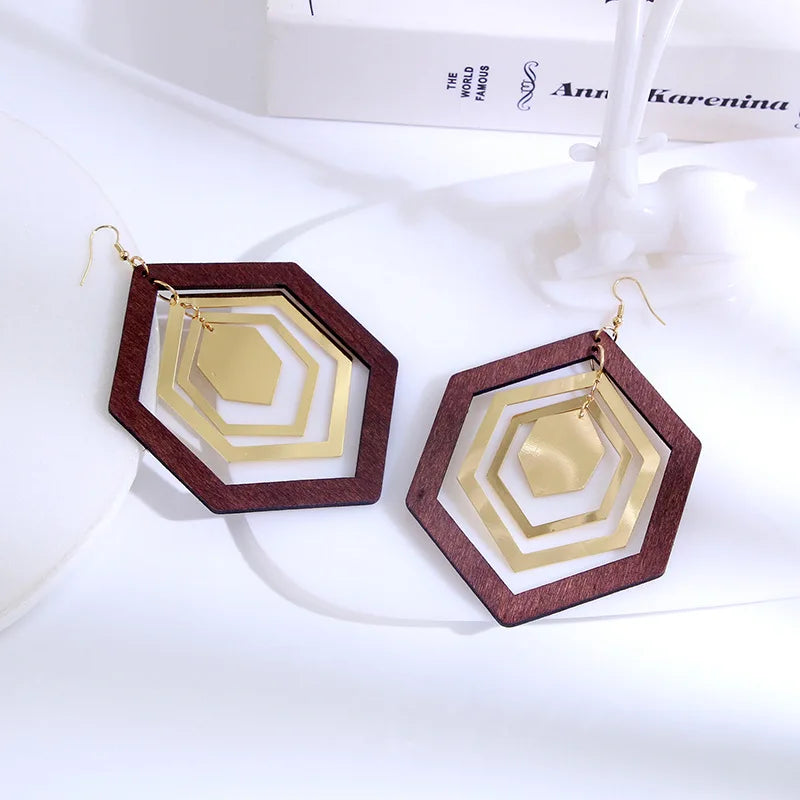 Quadrilateral Earrings