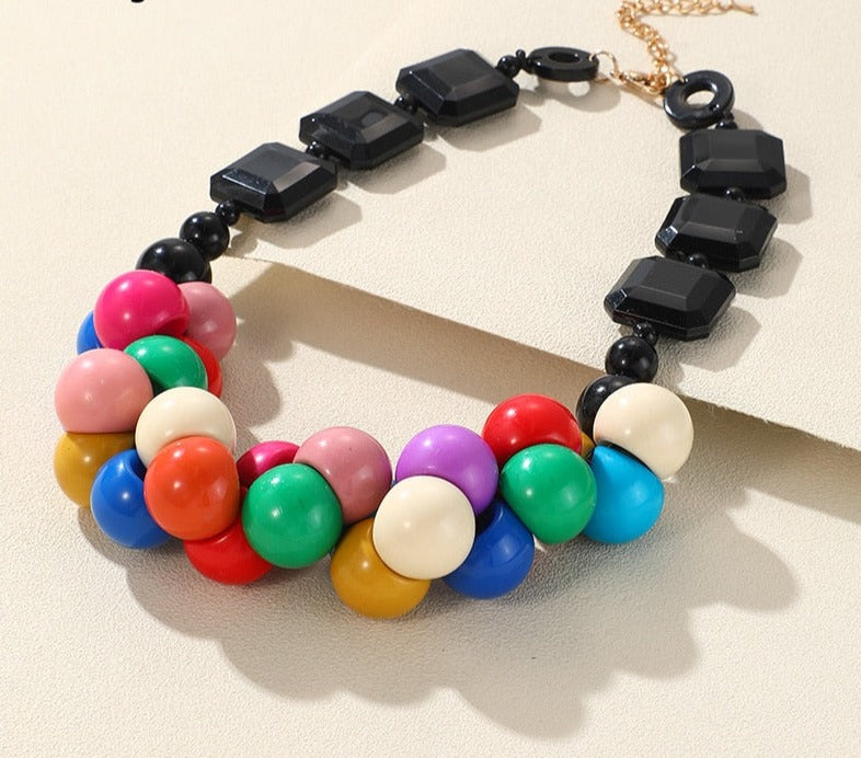 Trendy Beads Big Necklaces