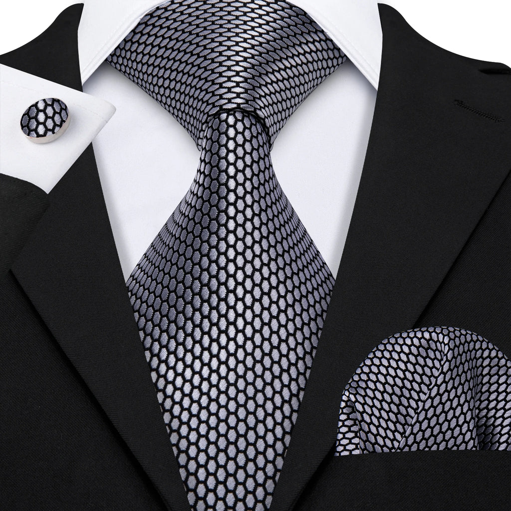 Jacquard Silk Men's Tie Set