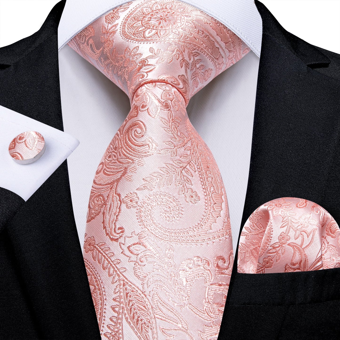 Men Pink Ties