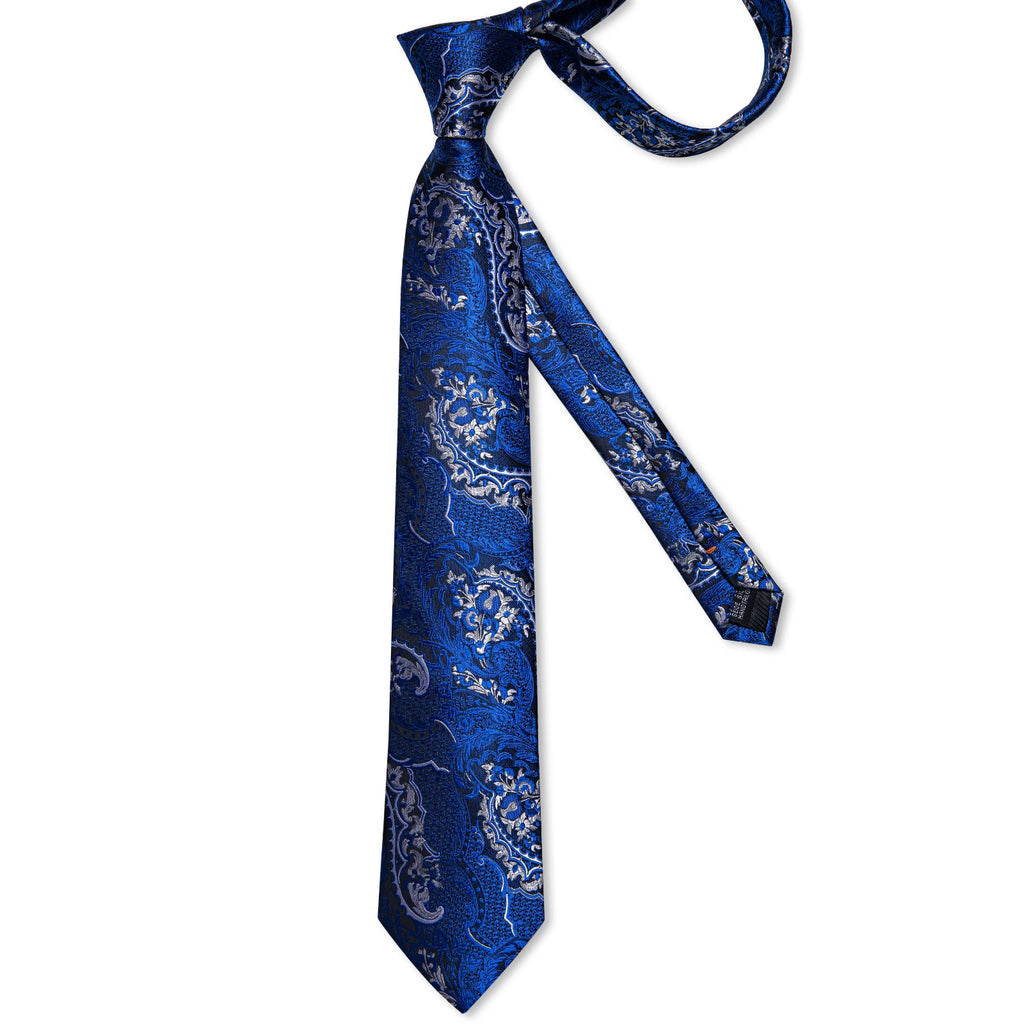 Men's Royal Blue Tie Set