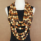 Wooden Chips African Necklace
