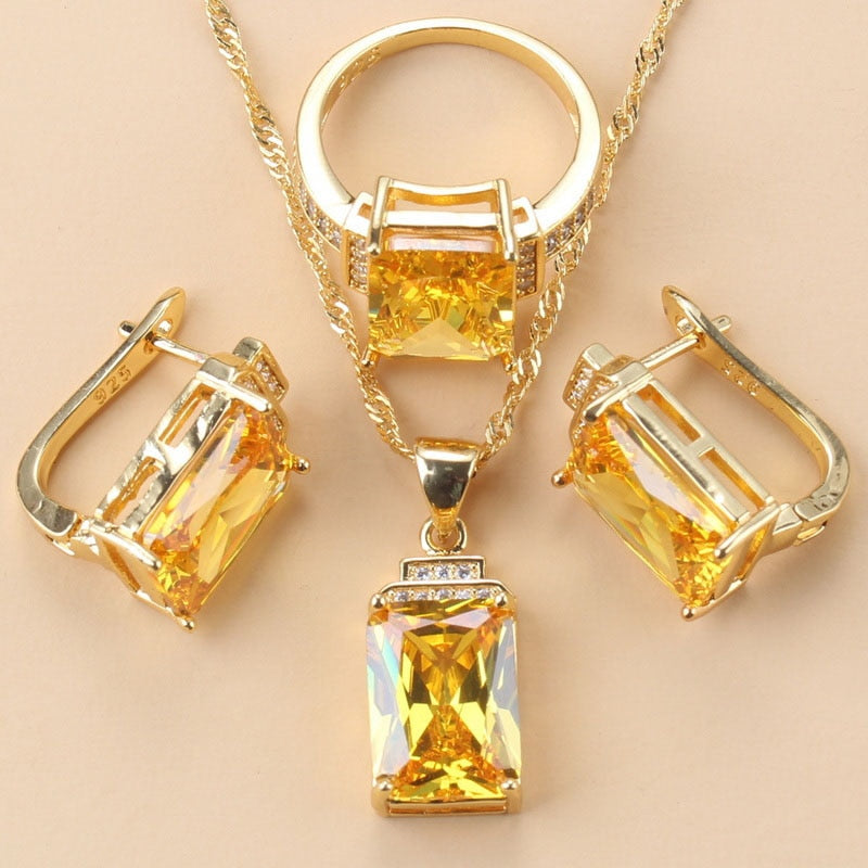 Arab Gold Color Jewelry Sets