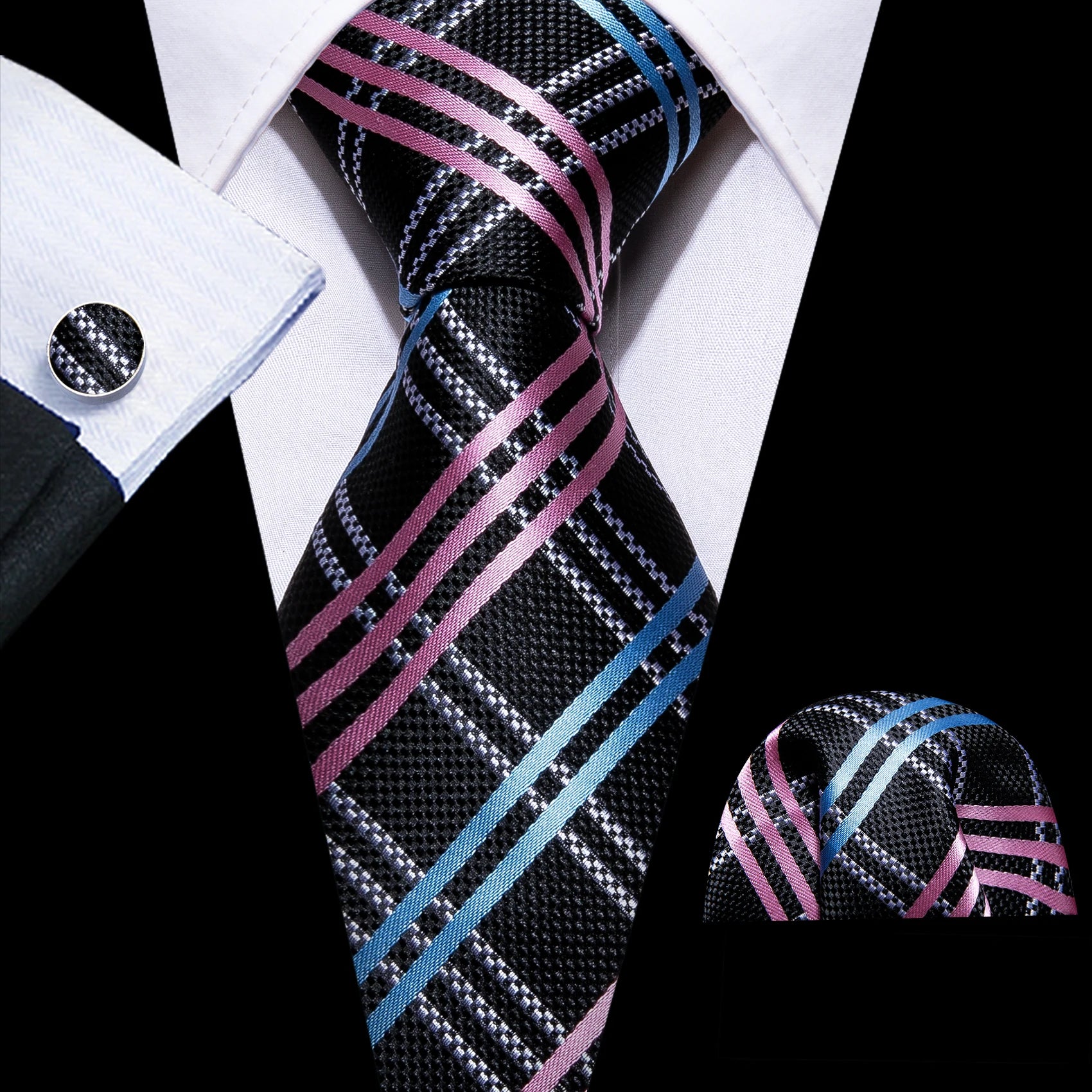 Luxurious Silk Tie Set