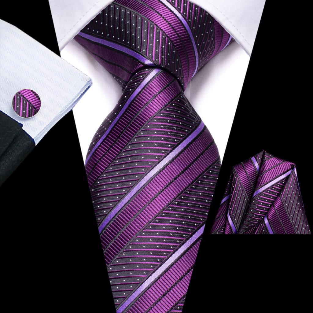 Regal Striped Silk Tie