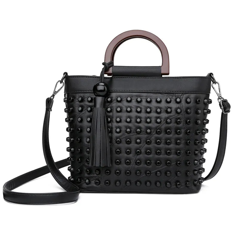 Women's Luxury Rivet Bag
