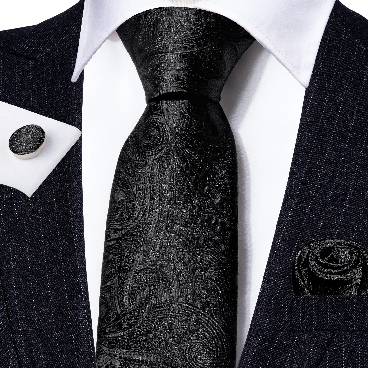 Jacquard Silk Men's Tie Set