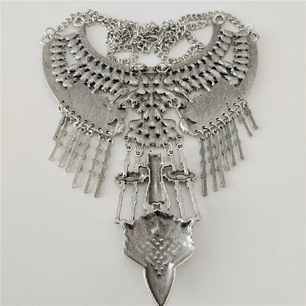 Indian Vintage Necklace Earrings Set