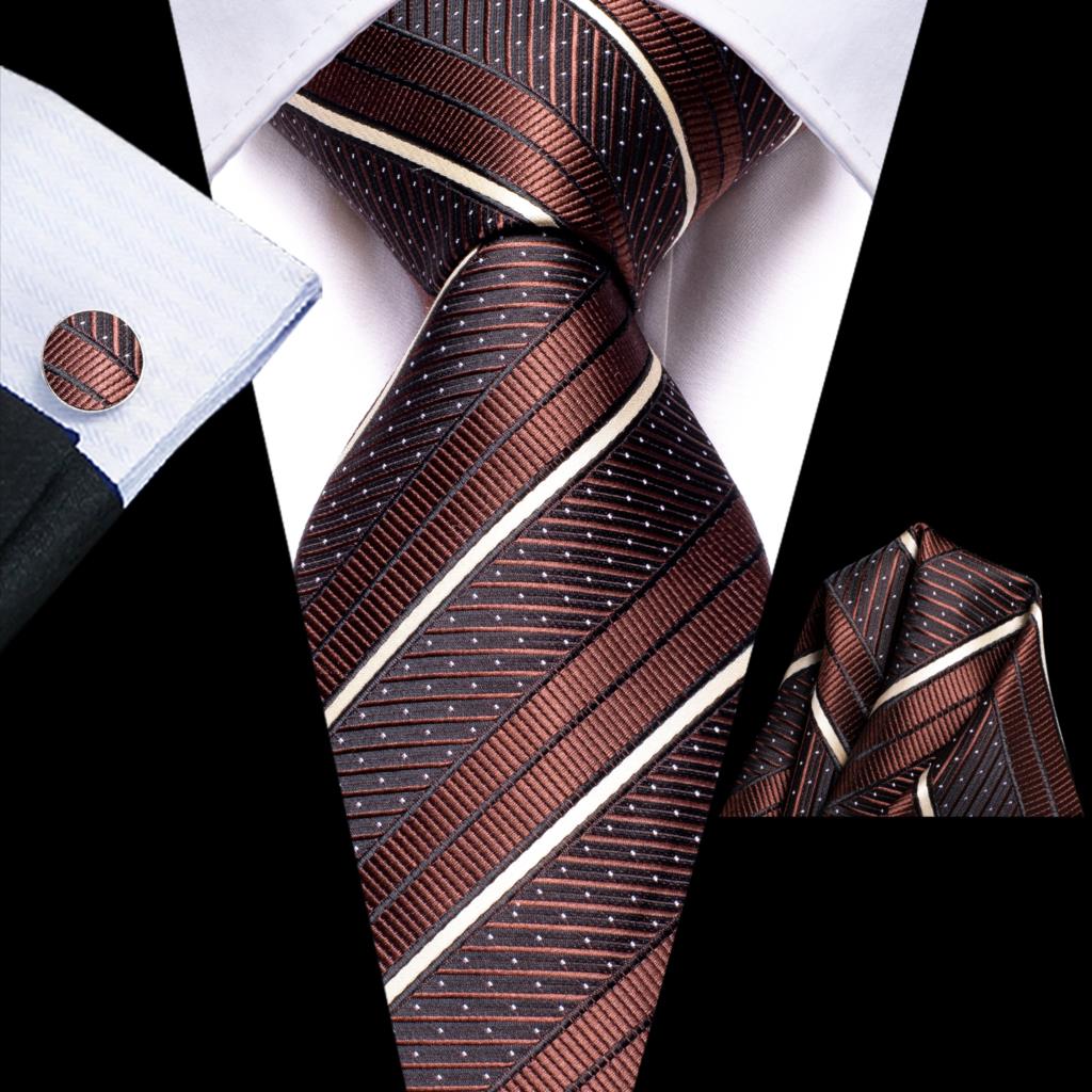 Regal Striped Silk Tie