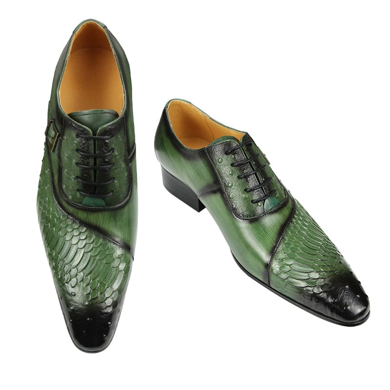 British Carved Oxford Shoes